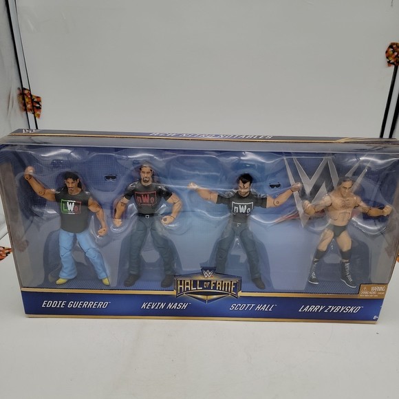 WWE HOF WCW Nitro Notables Eddie Guerrero/Kevin Nash/Scott Hall/ Larry Zybysko